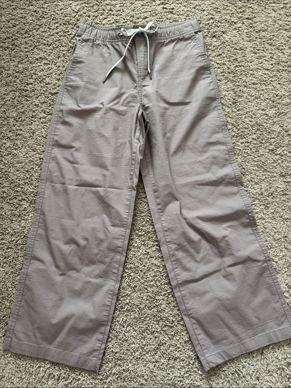 Vuori Ripstop Drawstring Pants Dusty Purple Outdoors Women's size XS